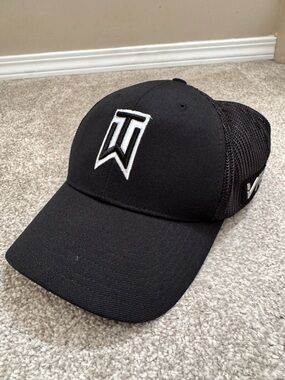 Vintage Nike Tiger Woods RZN Golf Hat Flex Fit Full Back Size SM/M